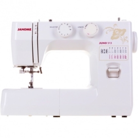 Швейная машина Janome Juno 513 - купить швейную машину Janome 513 в Киеве,  Харькове, Львове, Днепре по низкой цене - «Шпулька - Магазин швейных машин»